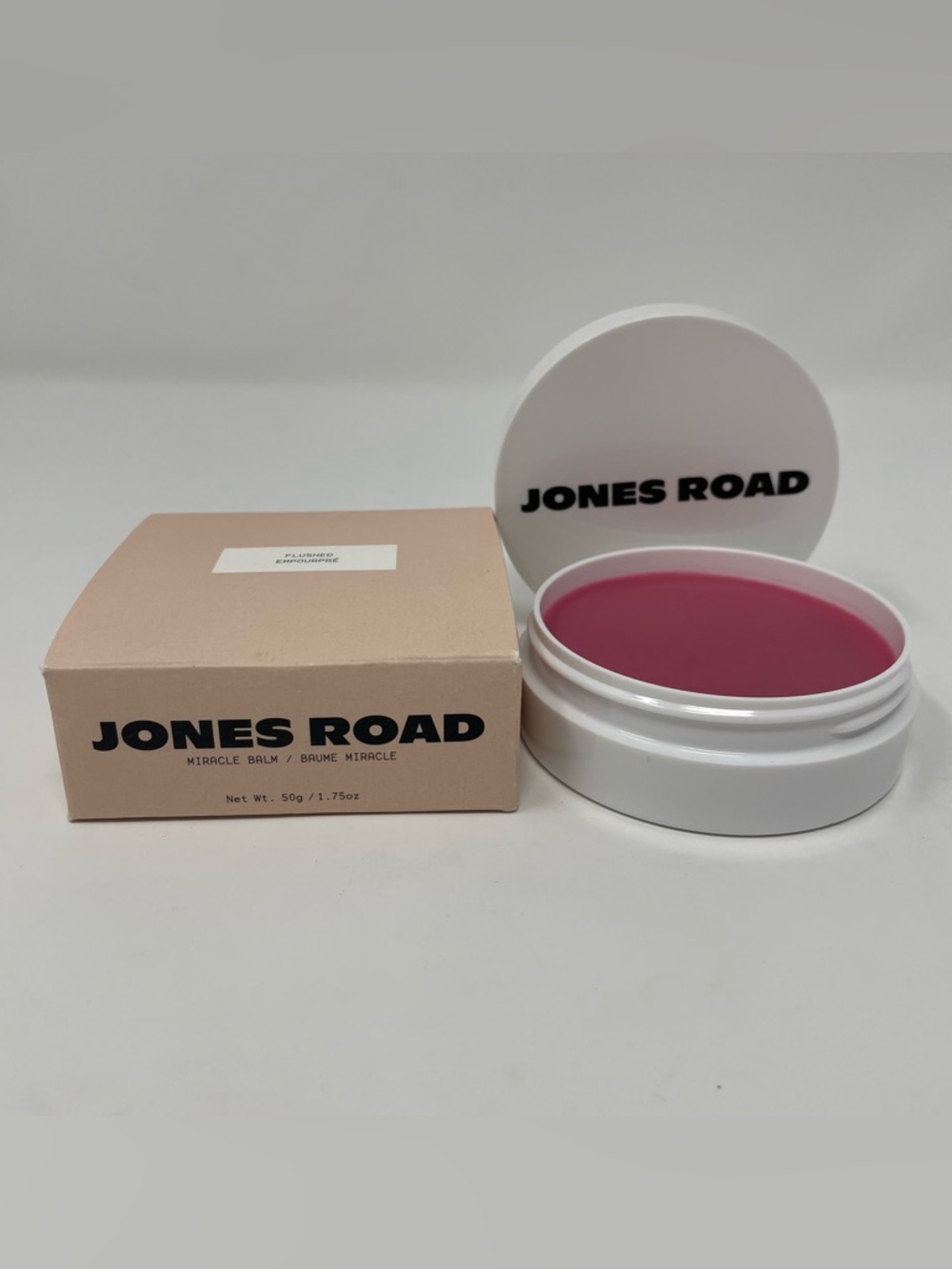 Jones Road Miracle Balm Flushed 1.74 oz Full Size New In Box